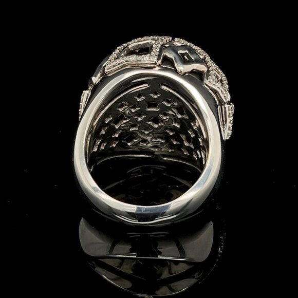 David Yurman Quatrefoil Diamond Ring - Picture 3 of 6